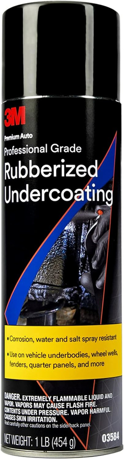 Professional Grade Rubberized Undercoating, Corrosion, Water and Salt Spray Resi