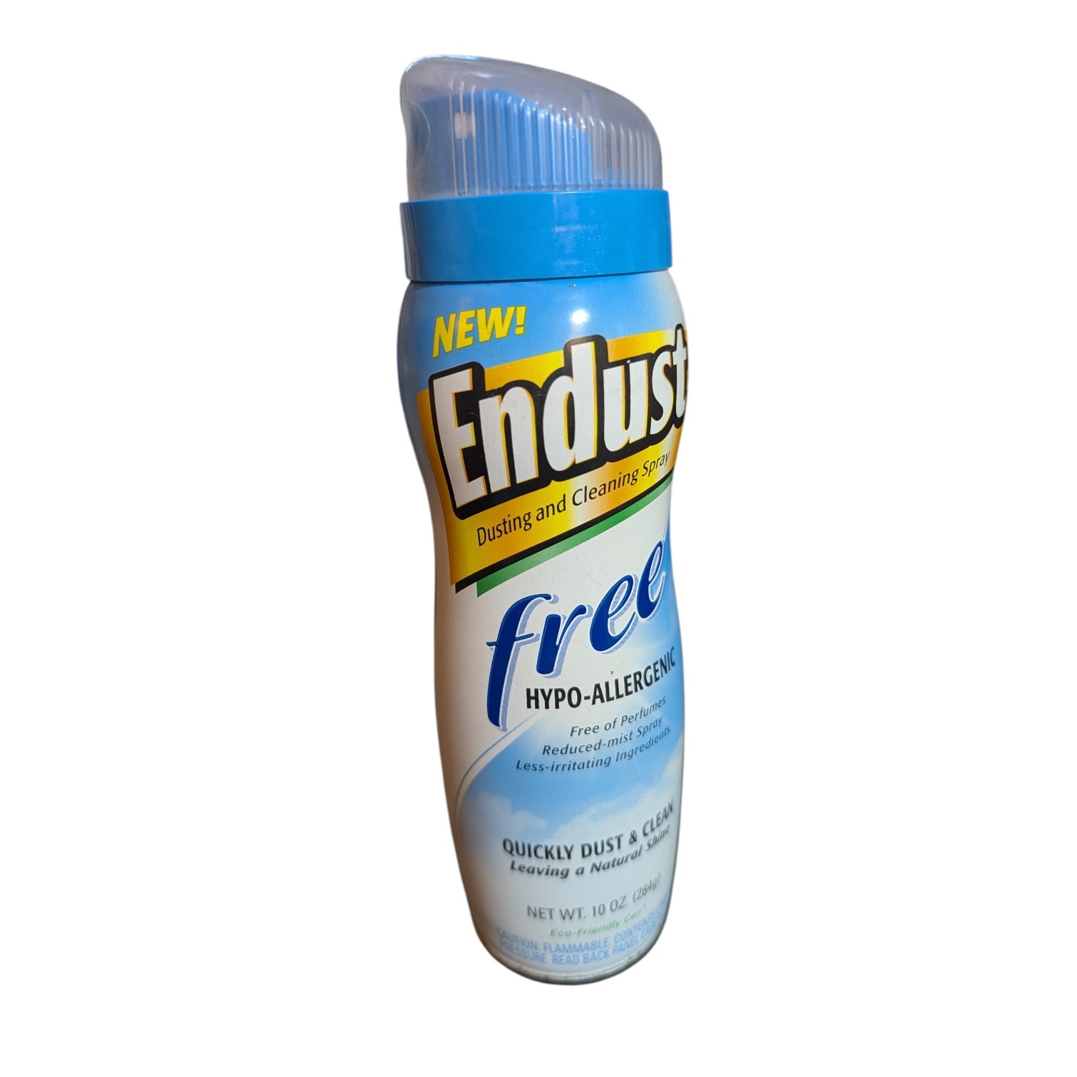 Endust Hypo-Allergenic Fragrance-Free Cleaning Spray 10 Fl Oz