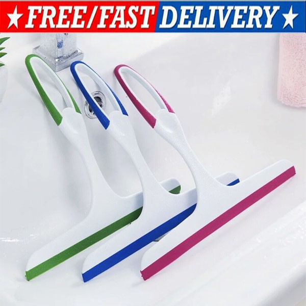 Window Mirror Car Windshield Squeegee Shower Glass Wiper Kitchen House Clean US