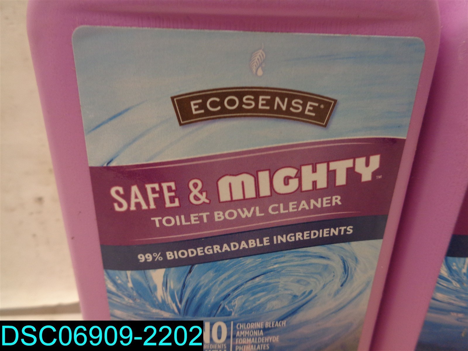 QTY=36OZ: (2 X 18 OZ) ECOSENSE Safe & Mighty Toilet Bowl Cleaner