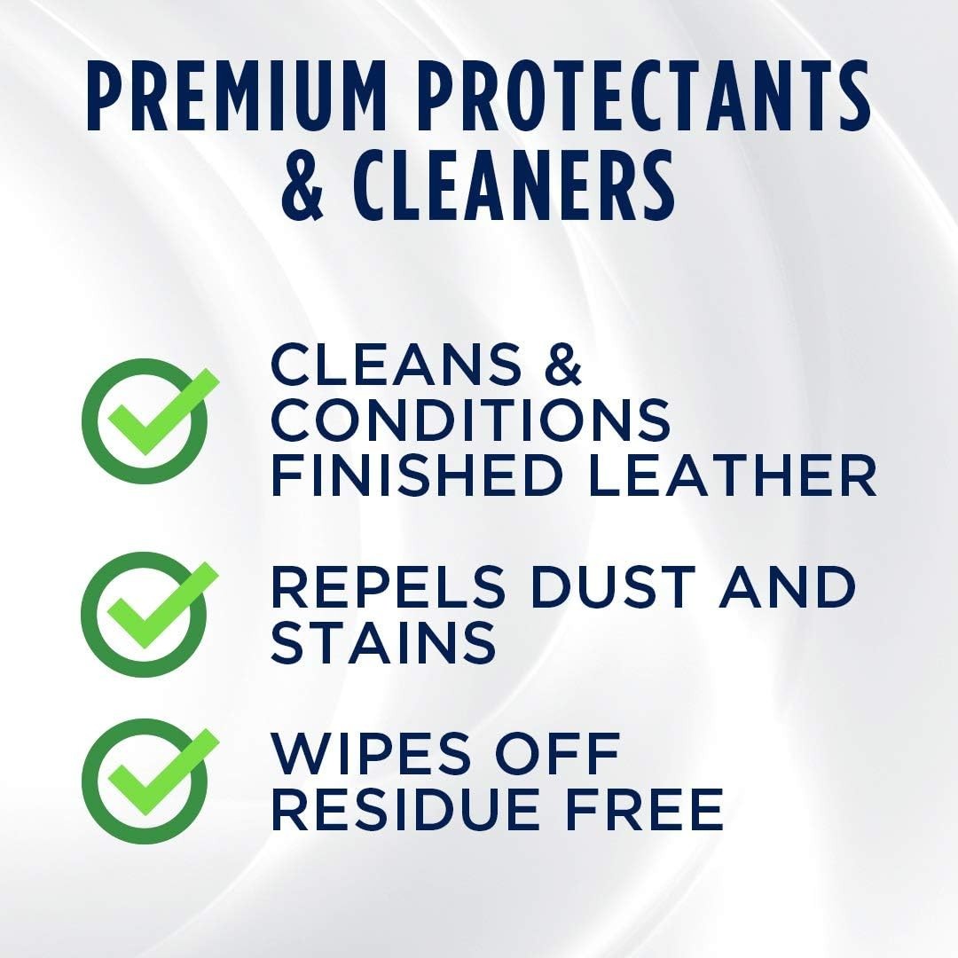 Leather 3-In-1 Complete Care Spray 16oz Protects Cleans Conditions for Furniture