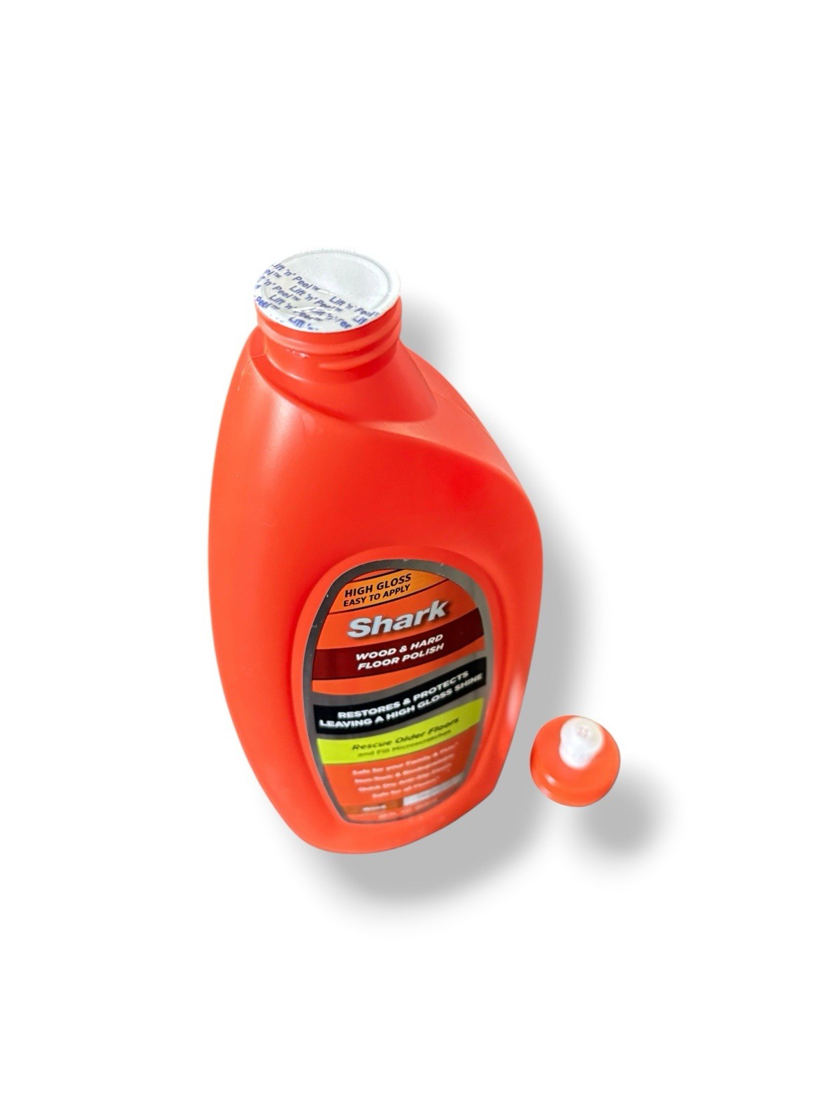 Shark Wood & Hard Floor Polish 28oz High Gloss Restores & Protects New Sealed