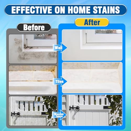 Powerful Mold Stain Cleaner, Multi-Surface Cleaning Spray 7 Fl Oz (Pack of 1)