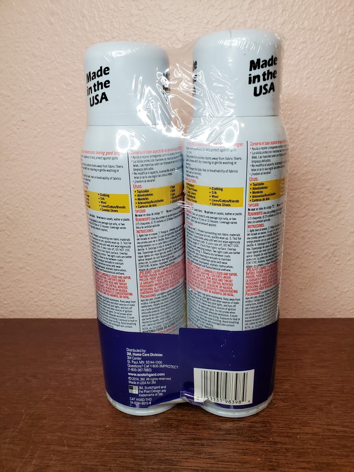 2pk Scotchgard 3M Fabric & Upholstery Protector 14 oz (28 oz Total) Discontinued