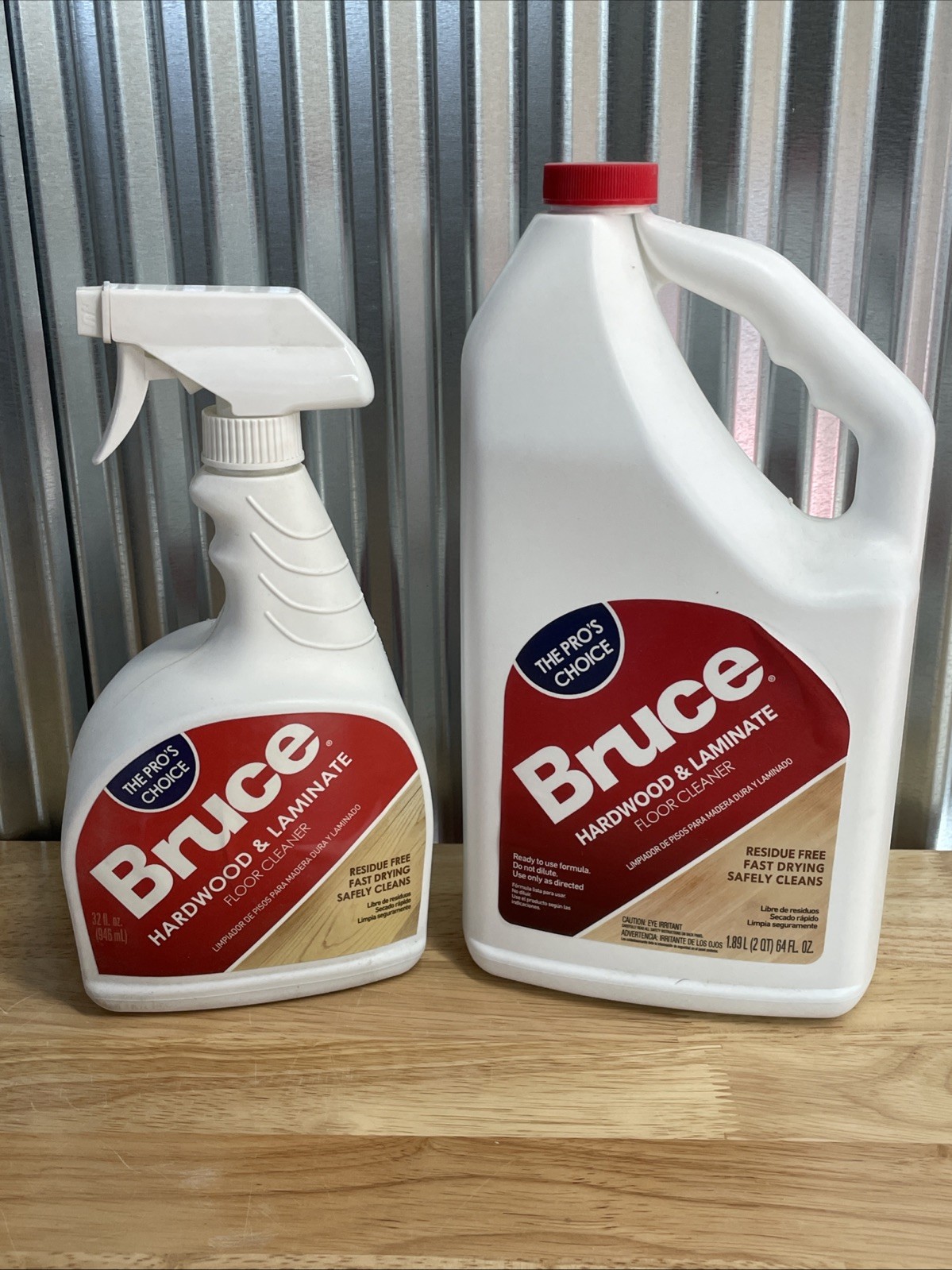 Bruce Hardwood & Laminate Floor Cleaner for All No-Wax Urethane Finish Refill