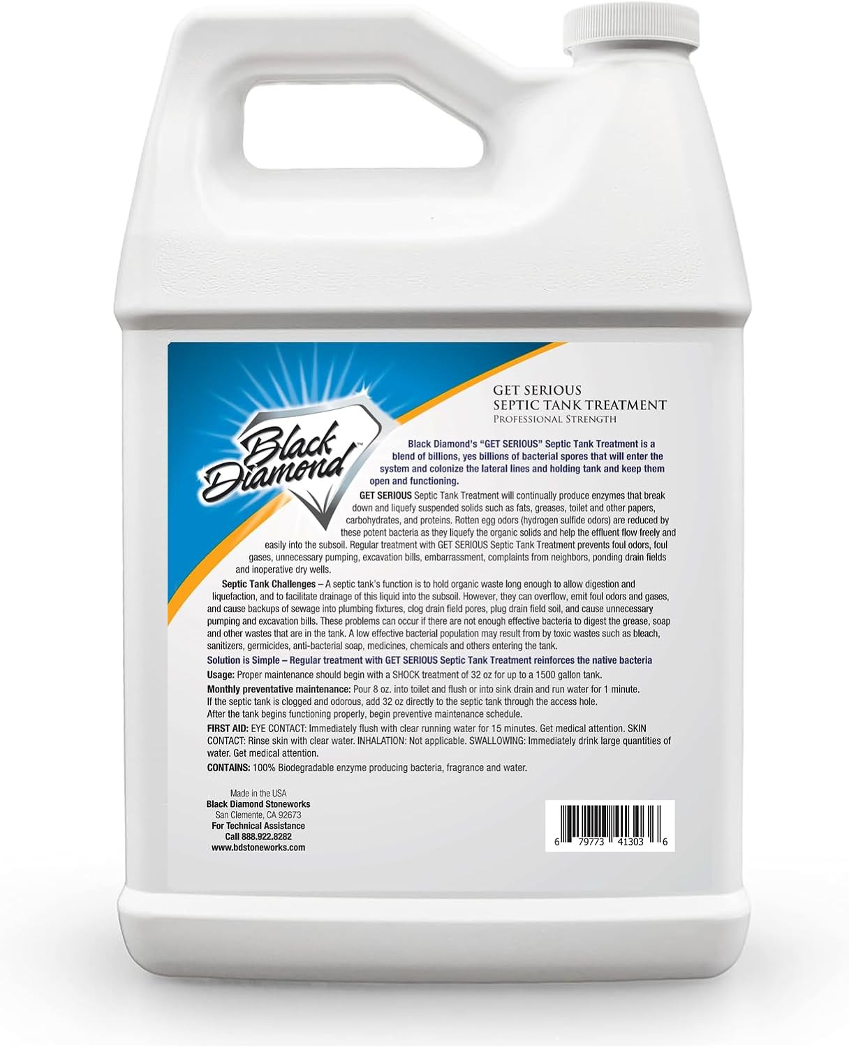 Get Serious Septic Tank Treatment – Liquid Enzymes for Residential, Commercial,