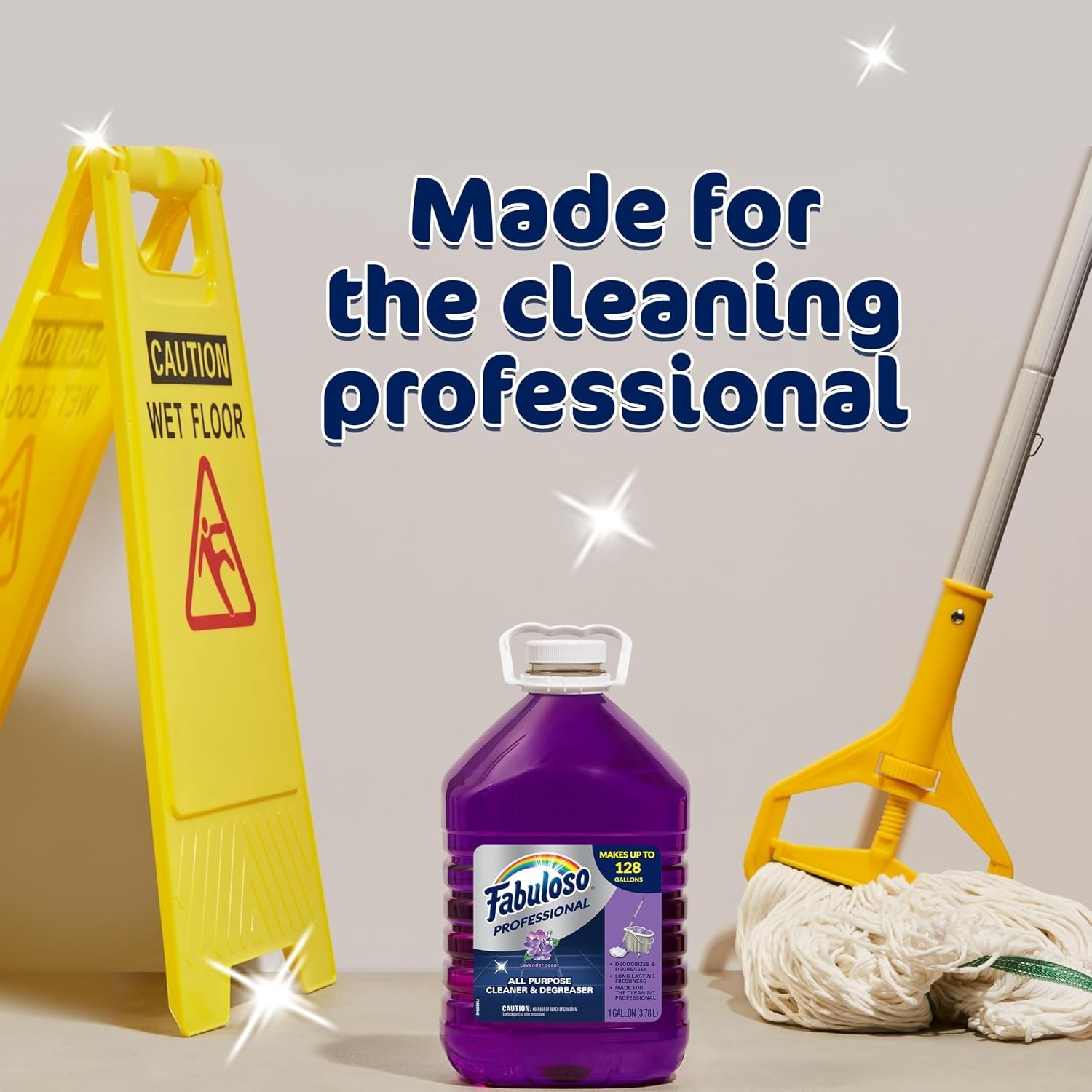 128 Oz Lavender All-Purpose Cleaner – Concentrated & Residue-Free for Easy Use