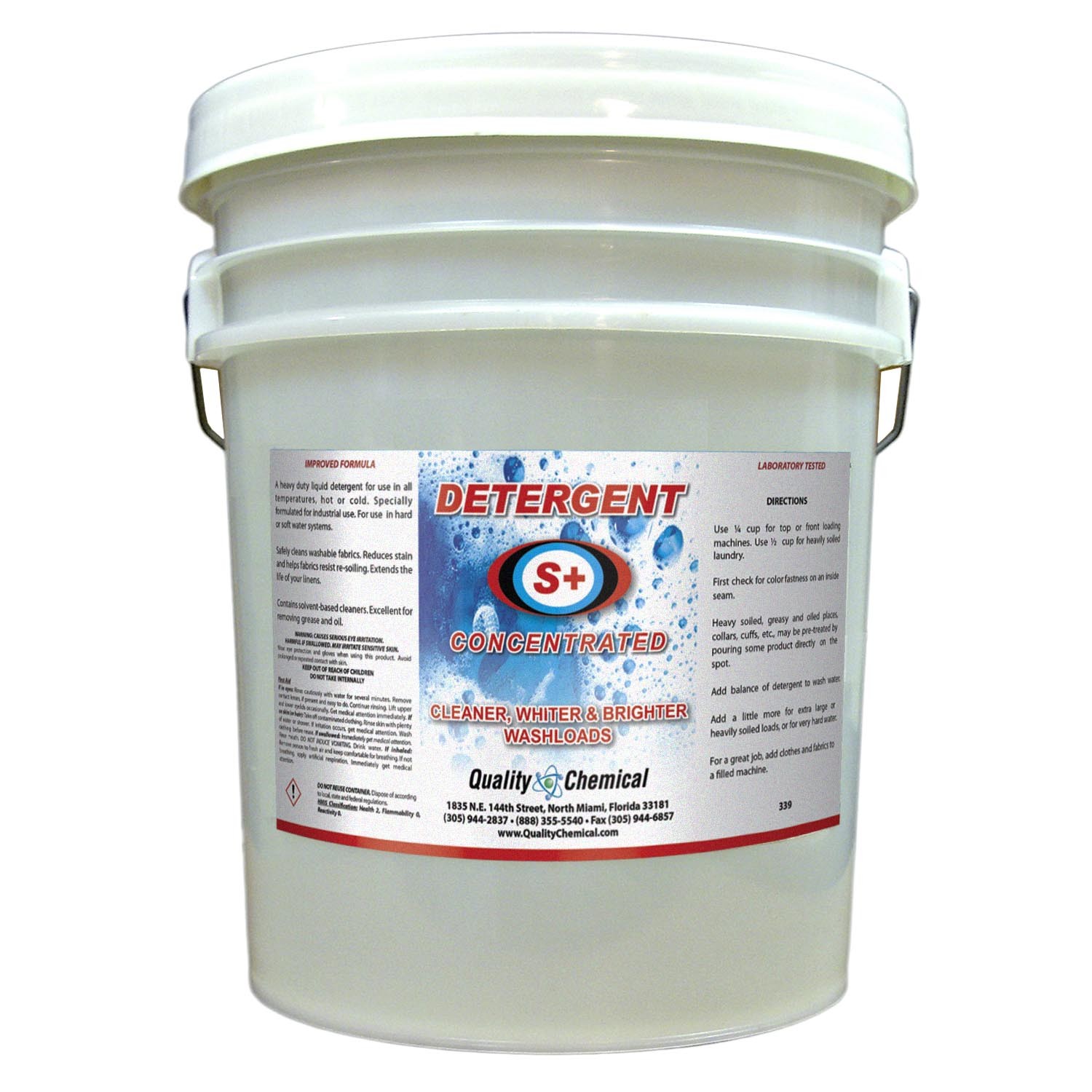 Detergent S+ Solvent-based Laundry detergent removes stains – 5 gallon pail