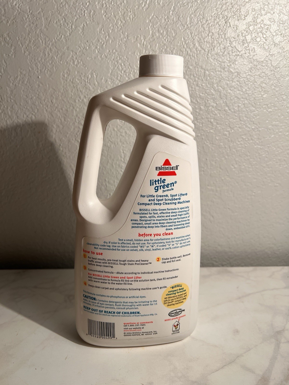 Bissell Little Green Formula Carpet Cleaner 32oz Concentrate New Sealed