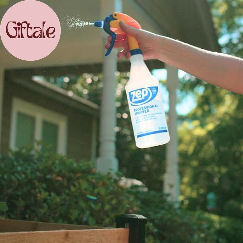 Professional Sprayer Bottle – 32 Oz (Case of 12) – HDPRO1 – Versatile Adjustable