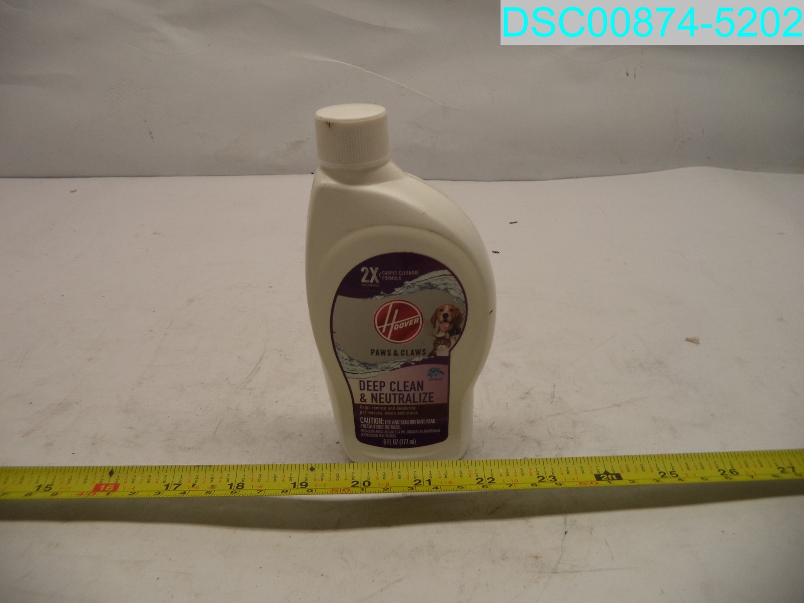 QTY=6 OZ: Hoover Paws and & Claws Spot Cleaner Carpet Cleaning Formula 310300AK