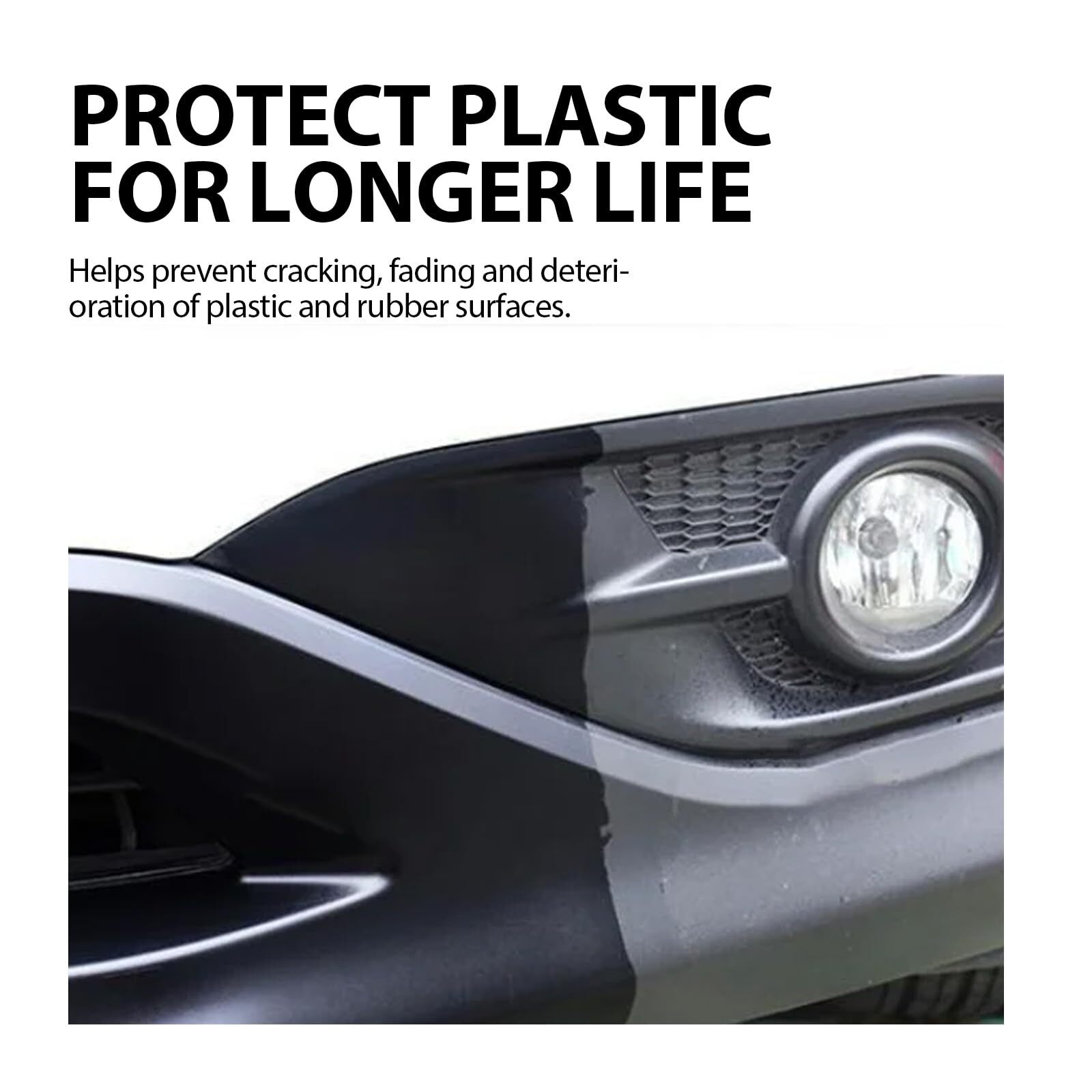 Car Plastic Restorer Trim Cleaner Foam Applicator – Safe Auto Detailing