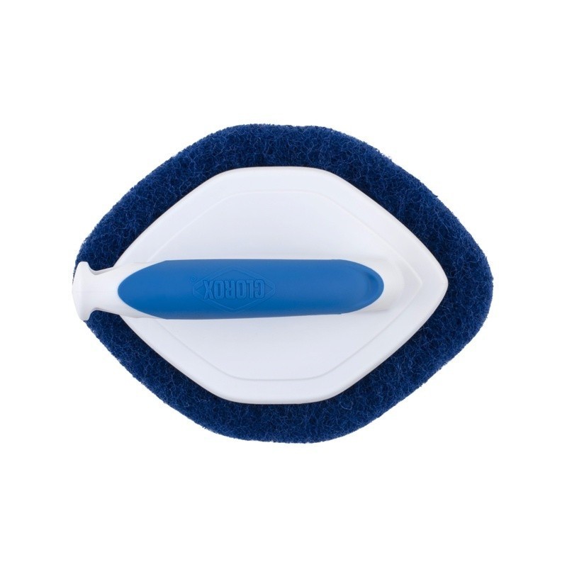Handheld Diamond Scrubber Non-Scratch Antimicrobial Tub Tile Bath Cleaning New