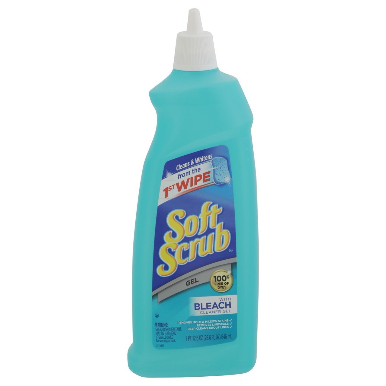 Soft Scrub with Bleach Cleaner Gel 28.6 Fluid Ounces (pack 3)