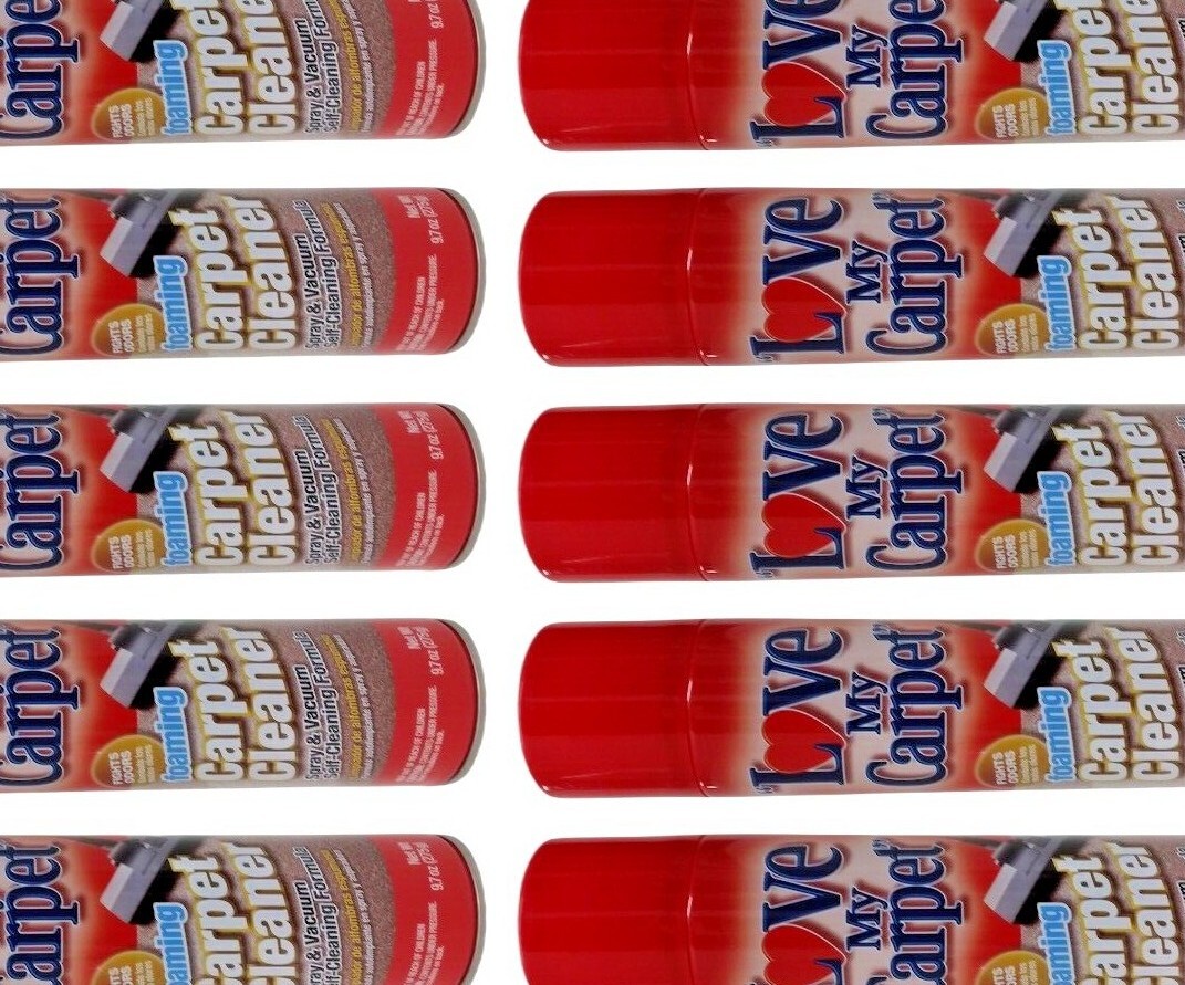 ( LOT 10 ) Love My. Carpet Foaming Cleaner, Fights Odor, Spray & Vacuum 9.7 OzEa