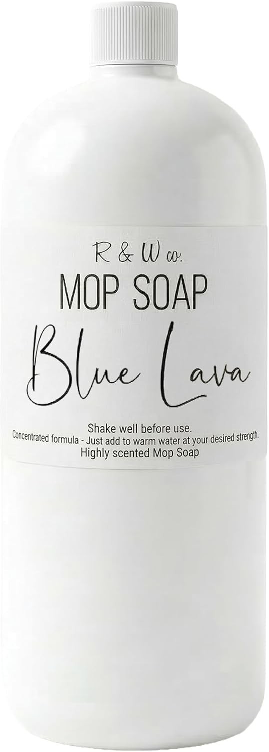 R&W Co. Original 32oz Premium Mop Soap Brazilian Waves Scented