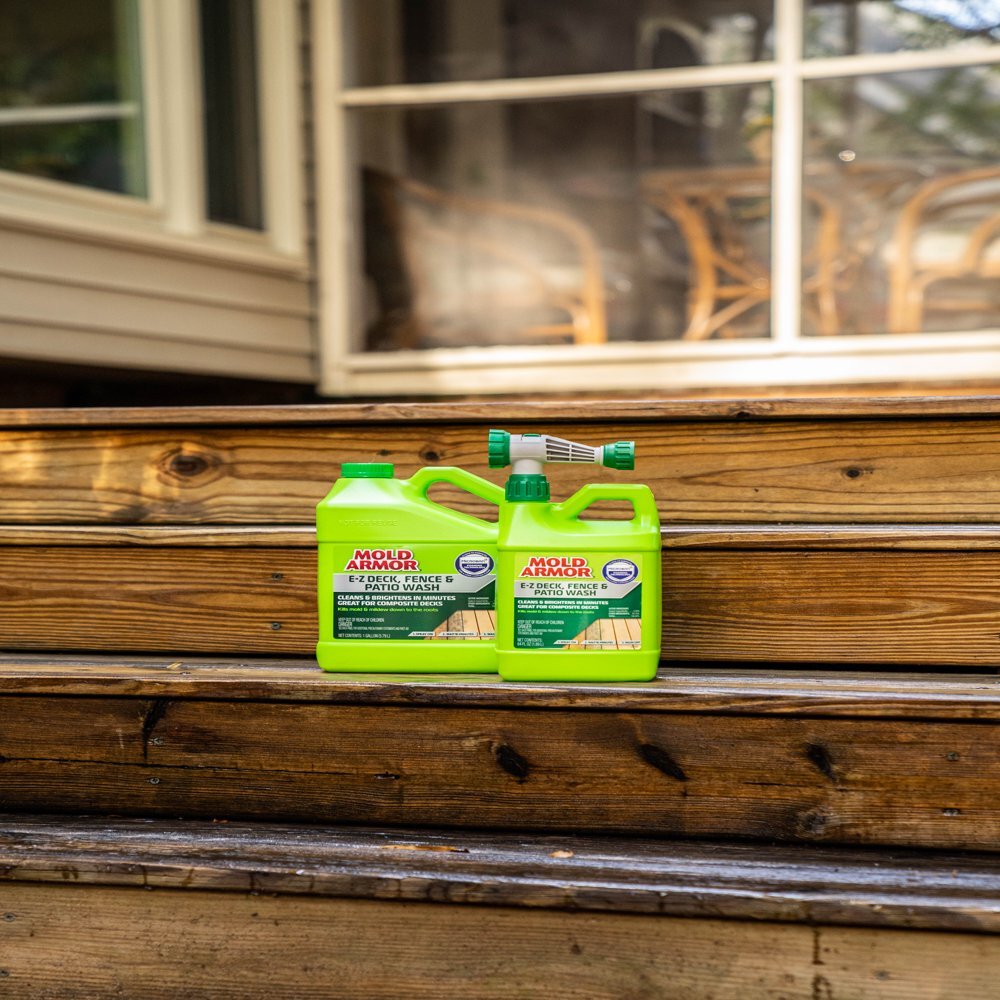 Mold Armor E-Z Deck Wash for Wood Surfaces, Composite Deck & Fence, 64 Oz