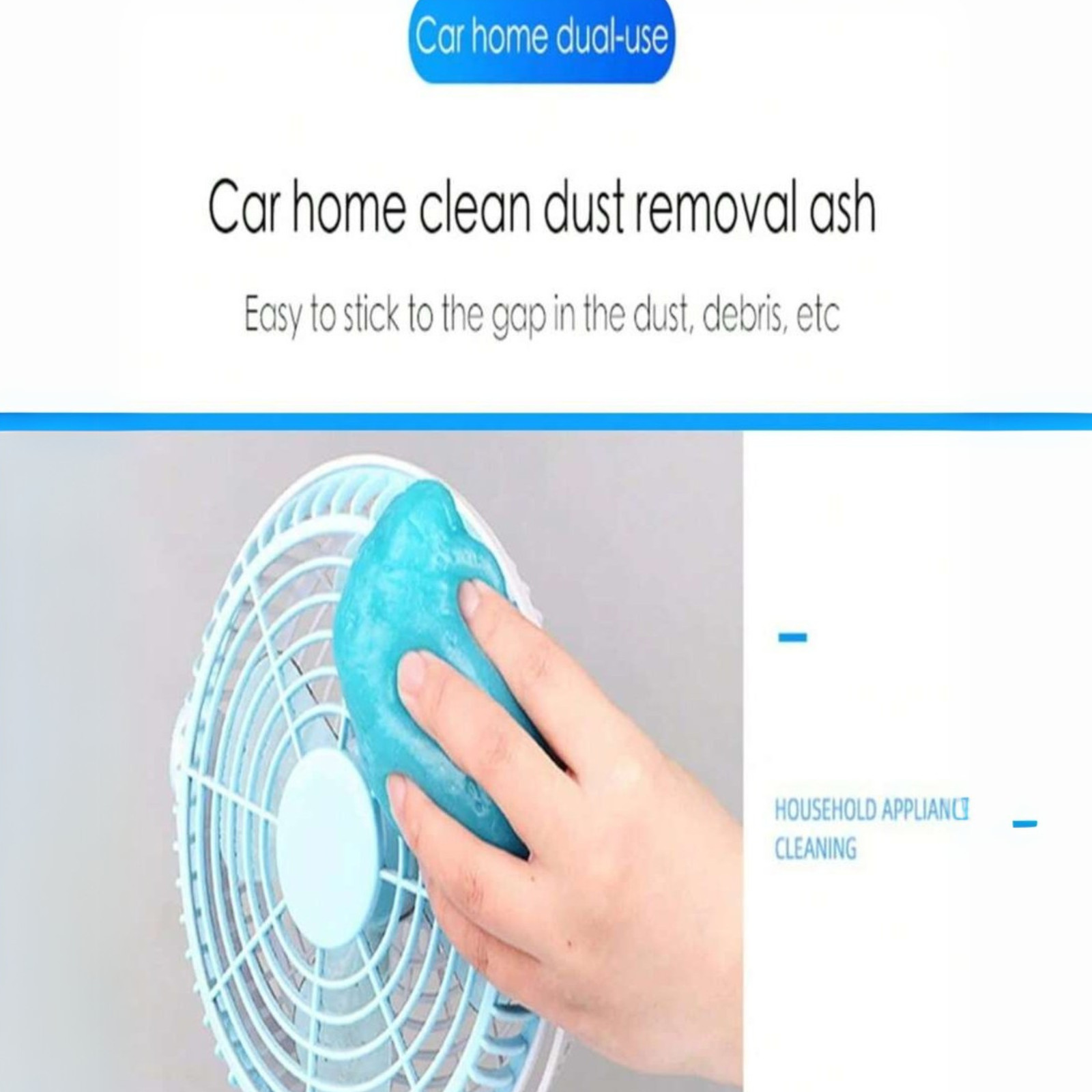 1 Pc Cleaning Gel Car Magic Dust Remover Glue Keyboard Cleaner Multi-Use Gel