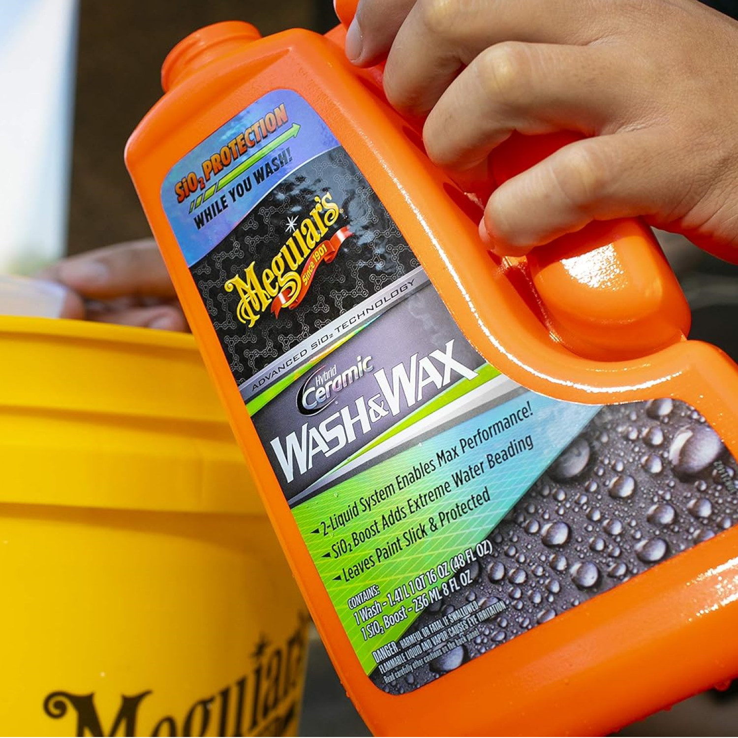 Meguiar’s G210256 Hybrid Ceramic Wash & Wax