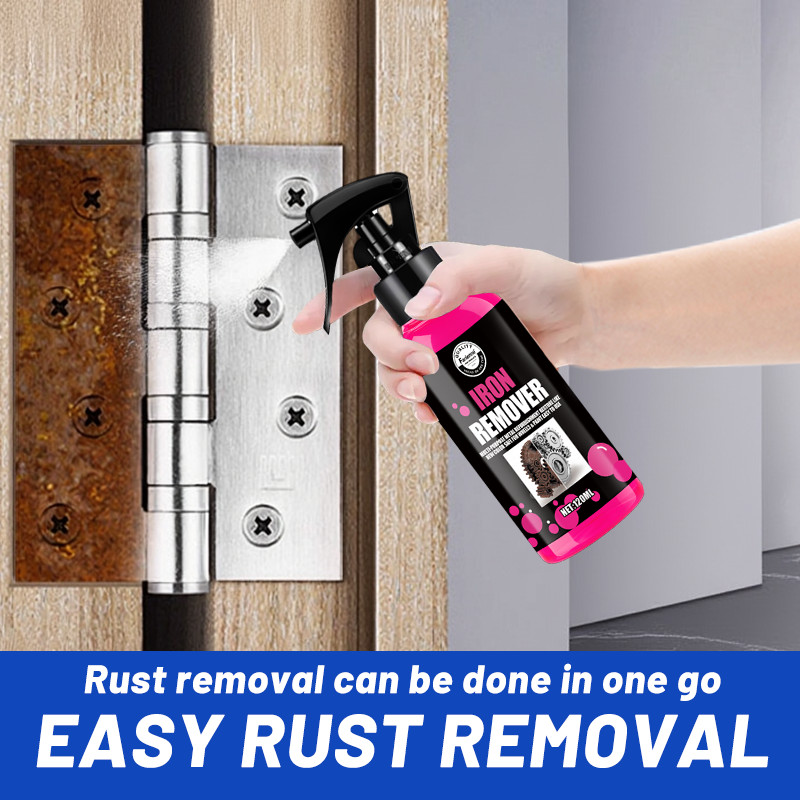 1Pc All-Purpose Rust Remover Spray 120ML Fast-Acting Iron Oxidation Eliminator
