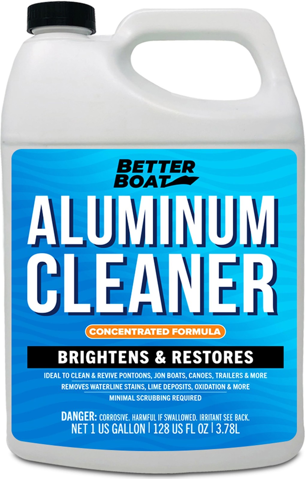 Better Boat Aluminum Cleaner and Brightener Restorer, Removes Stains and Oxid…