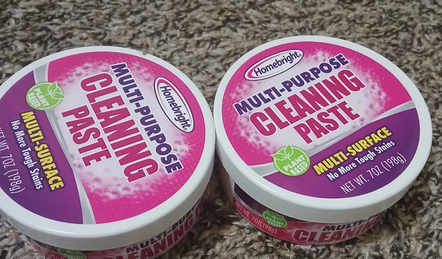 Homebright Multi Purpose Cleaning Paste 7oz Multi Surface 2 Pack