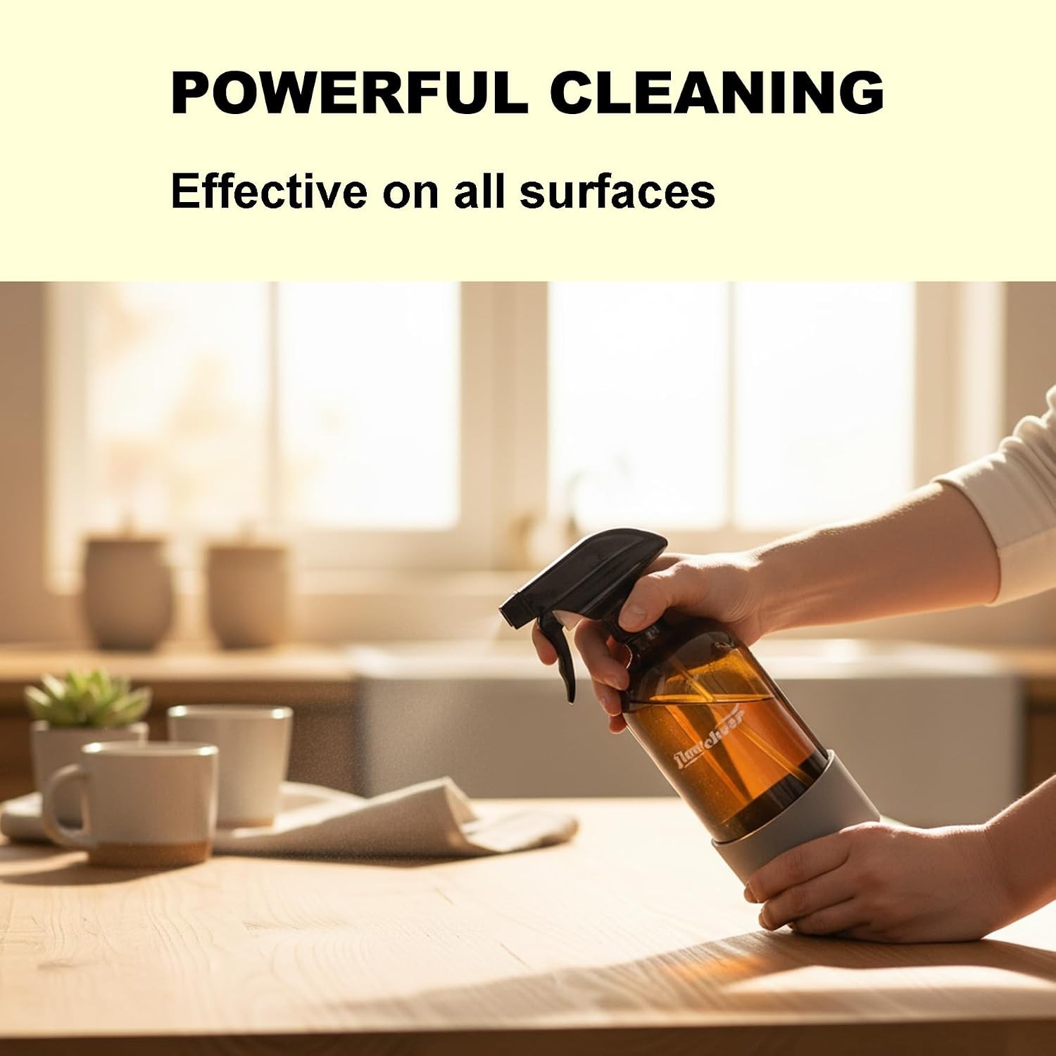 Lemon Scented All Purpose Household Multi Surface Cleaner Refills Non Toxic