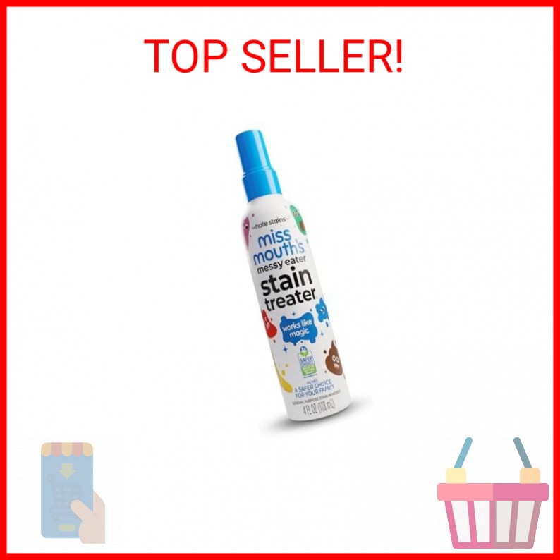 Miss Mouth’s Messy Eater Stain Treater Spray – 4oz Stain Remover – Newborn & Bab