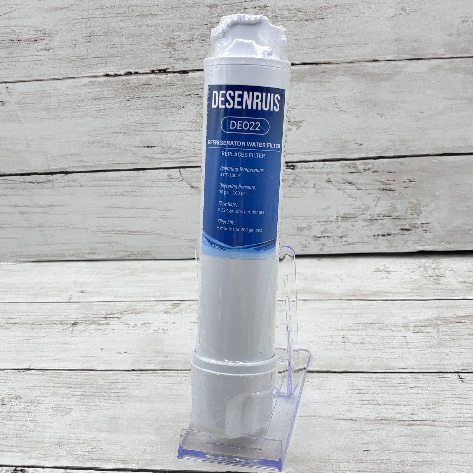 DESENRUIS DEO22 Refrigerator Water Filter Replacement NSF Certified 200 Gallons