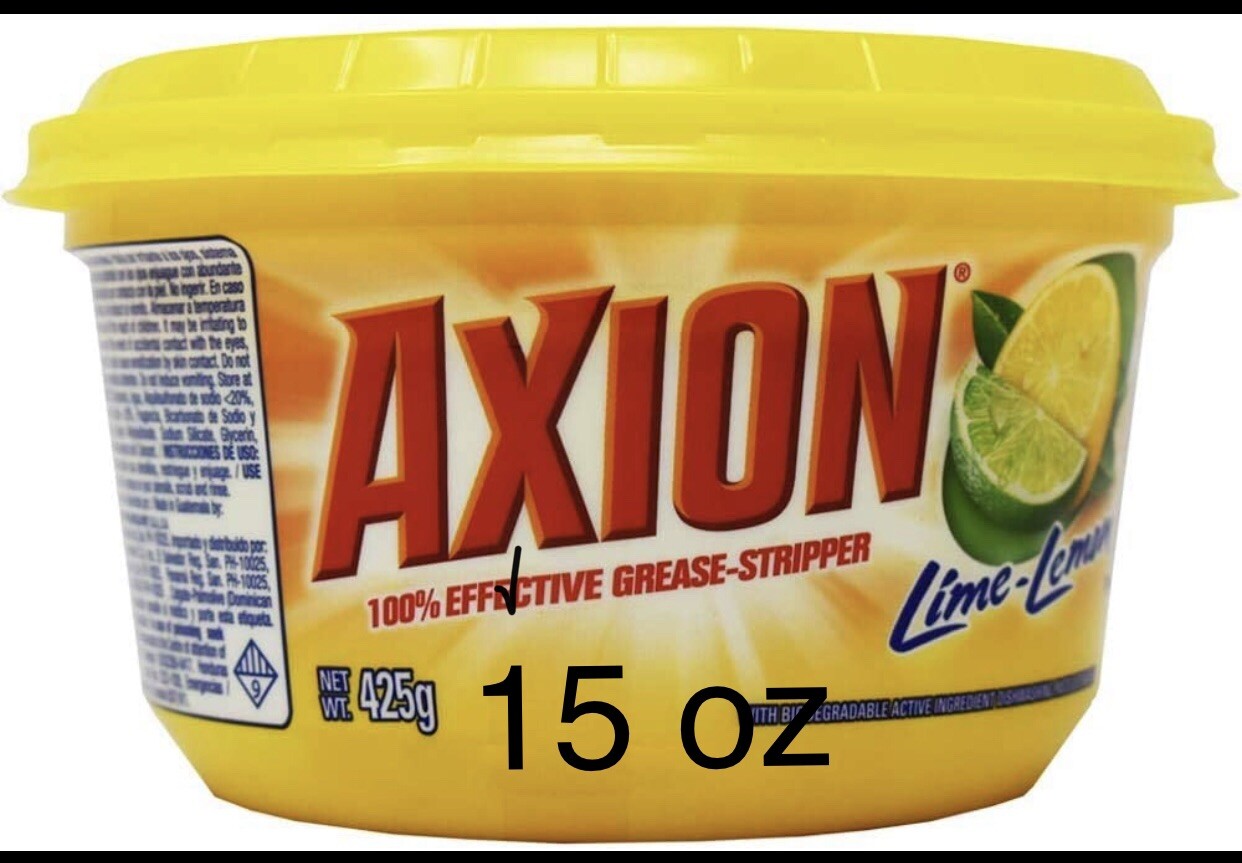 AXION Paste Detergent 2 pack Lime Lemon