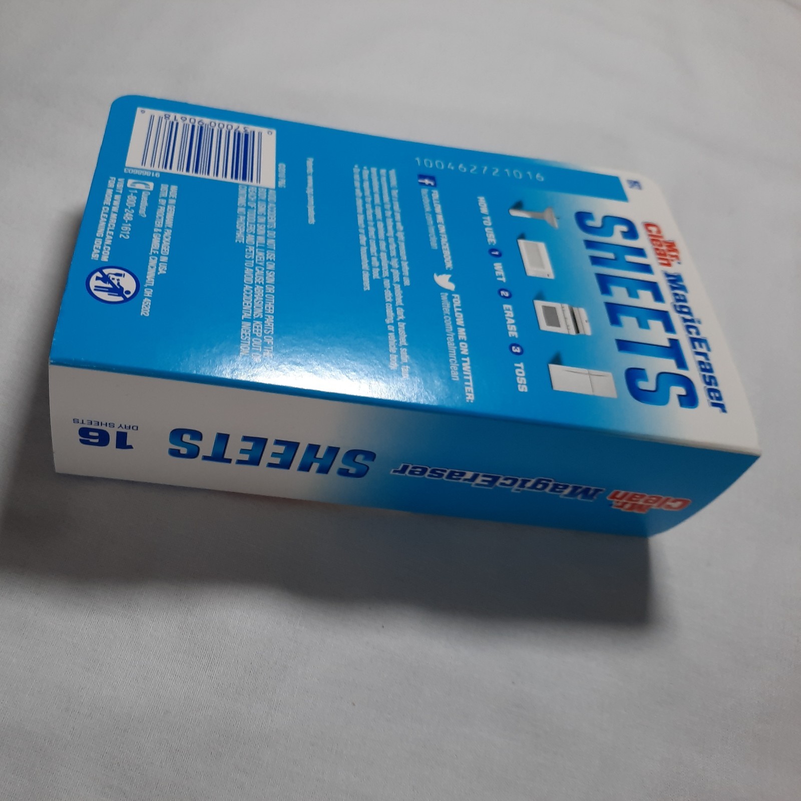 7 ct Open Box Mr Clean Magic Eraser Dry Sheets The Thin Eraser Cleans Everywhere