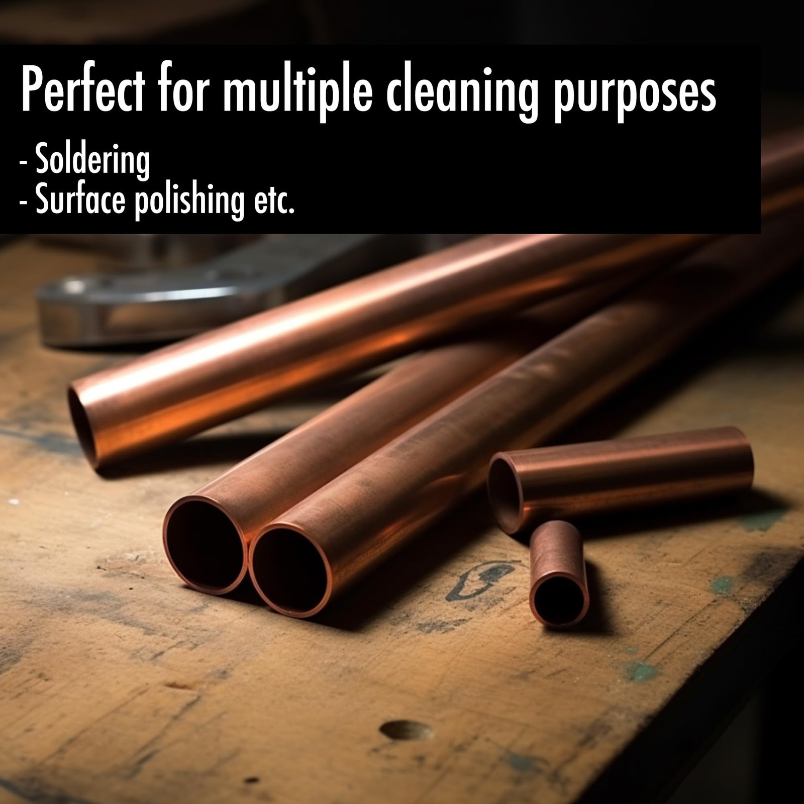 6pcs Copper Tube Pipe Cleaner, 1/2” 3/4” 1” Pipe Cleaning Brush Set, Stainles…