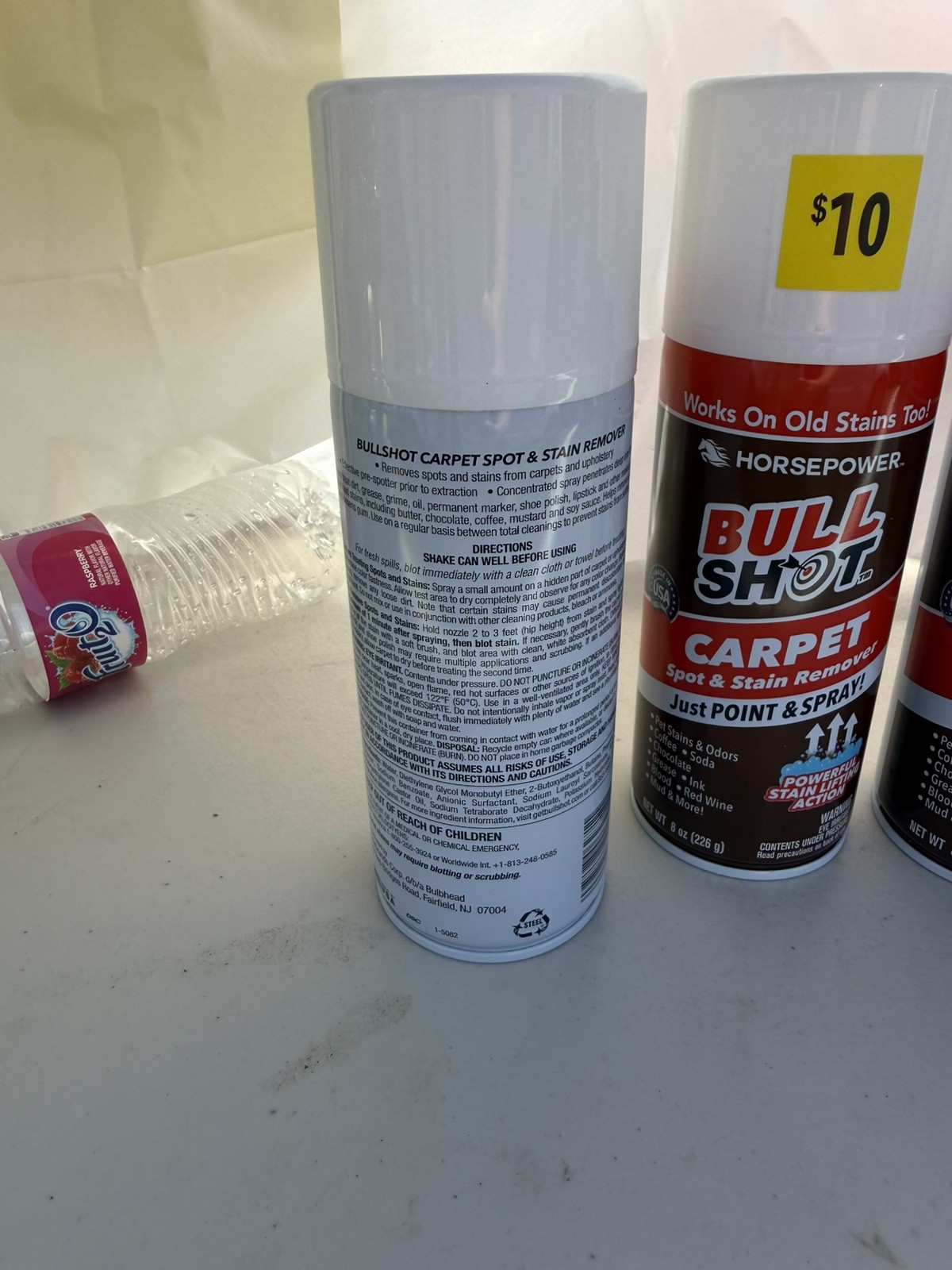 Lot Of 4 Bull Shot Carpet Spot & Stain Remover by, AS-SEEN-ON-TV, Made In USA