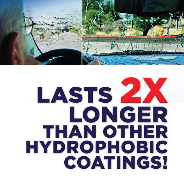 Protective Coating 10 oz 3 Pack for Exterior Windshield & Auto Repels Rain