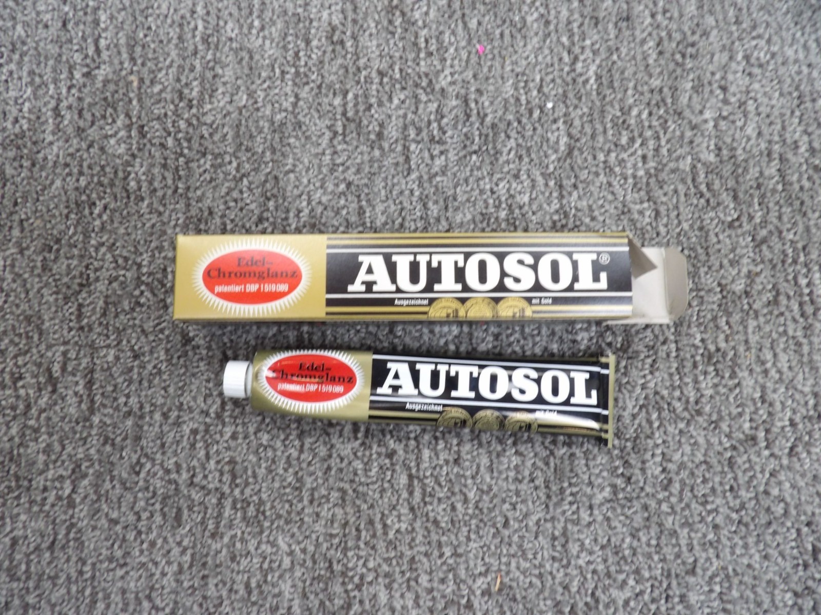 Autosol Metal Polish No.1000 Tube Chrome Brass Cleaner Protection