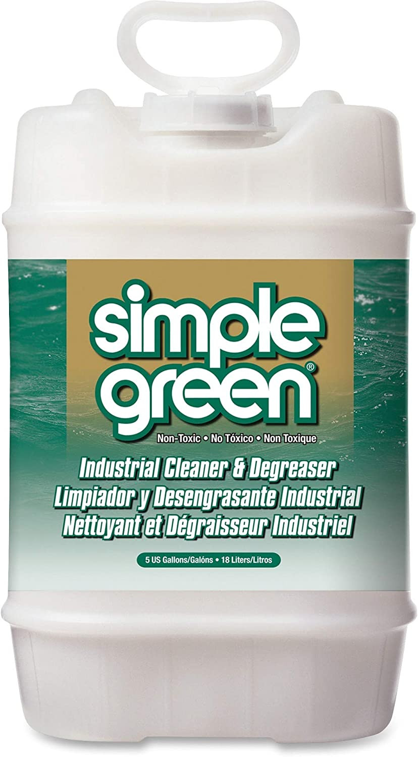 Simple Green, SMP13006, Industrial Cleaner/Degreaser, 1 / Each, White, 5 Gallon