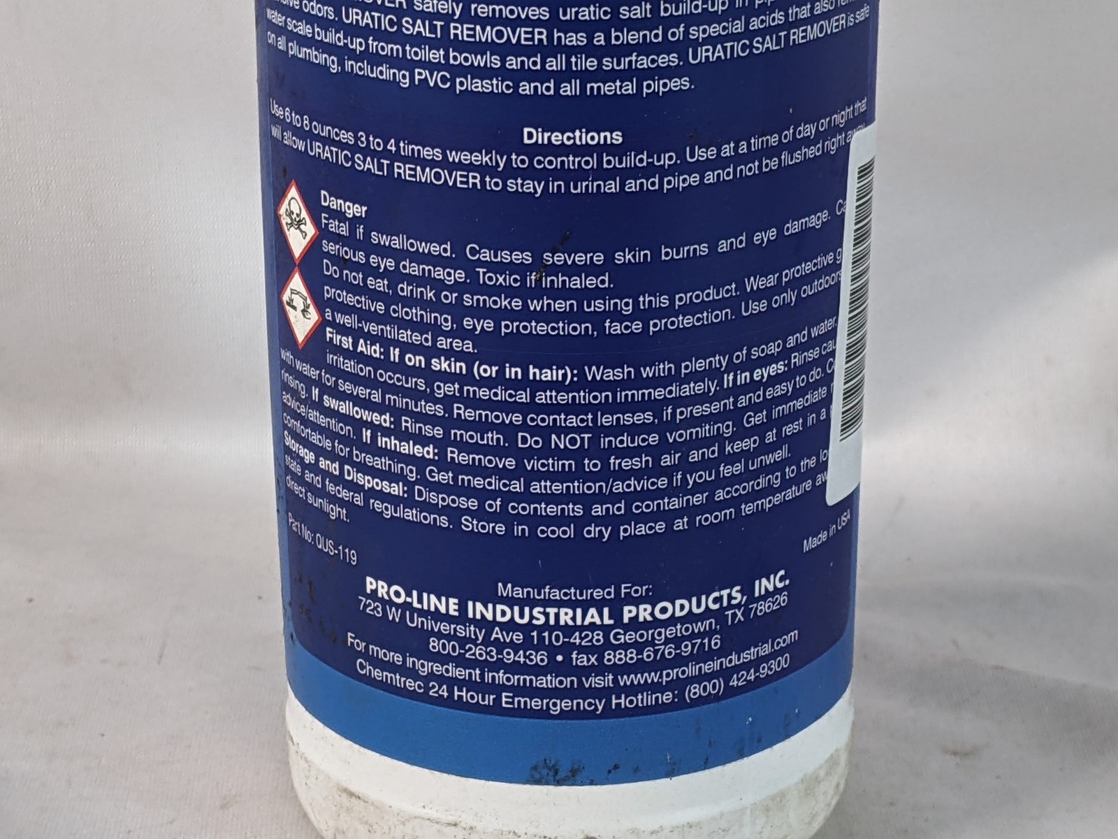 NEXGEN Uratic Salt Remover One Quart – Pipe safe, PVC and Metal