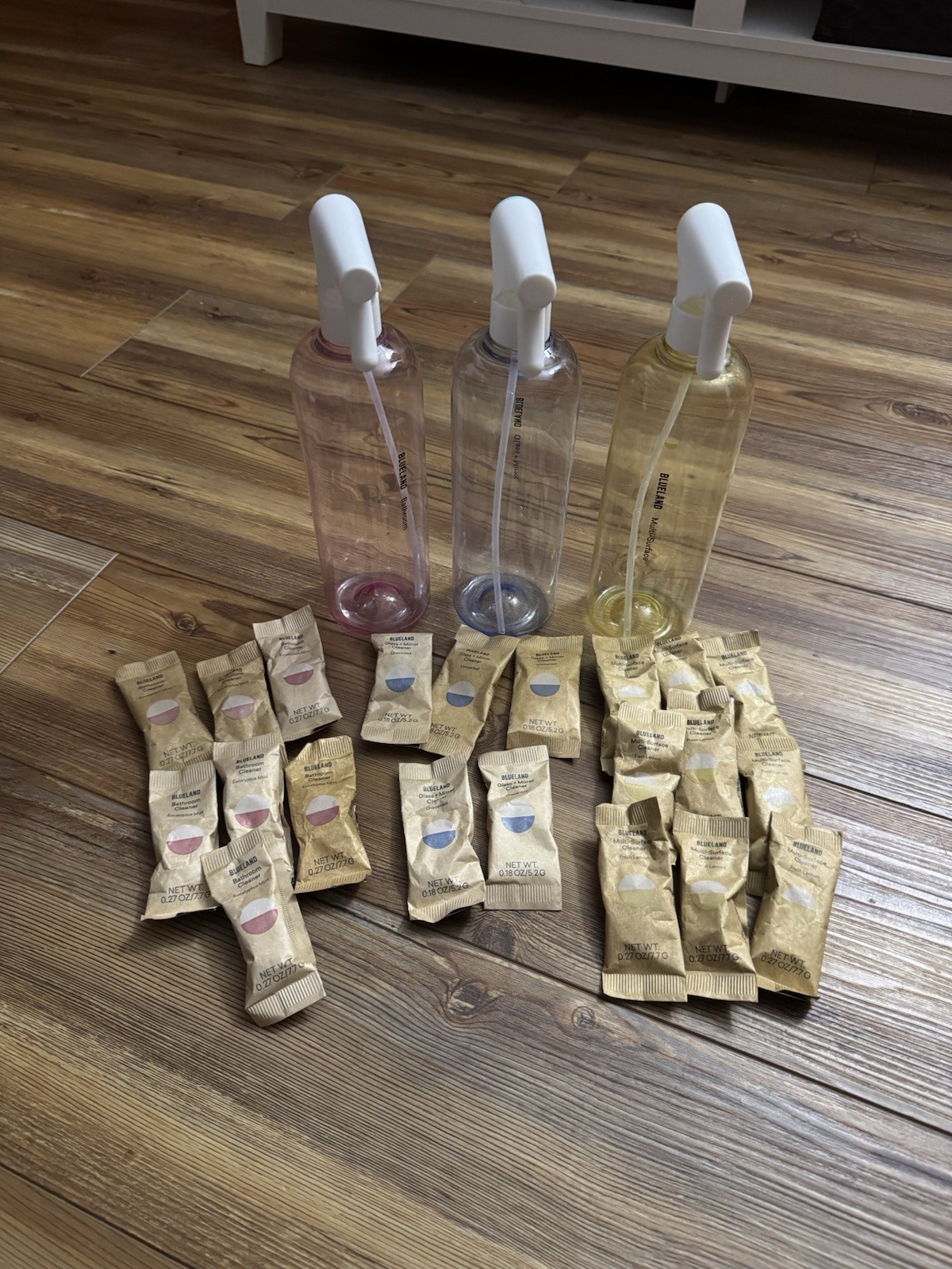 Blueland Cleaning Bundle Bottles + 21 Refill Tablets