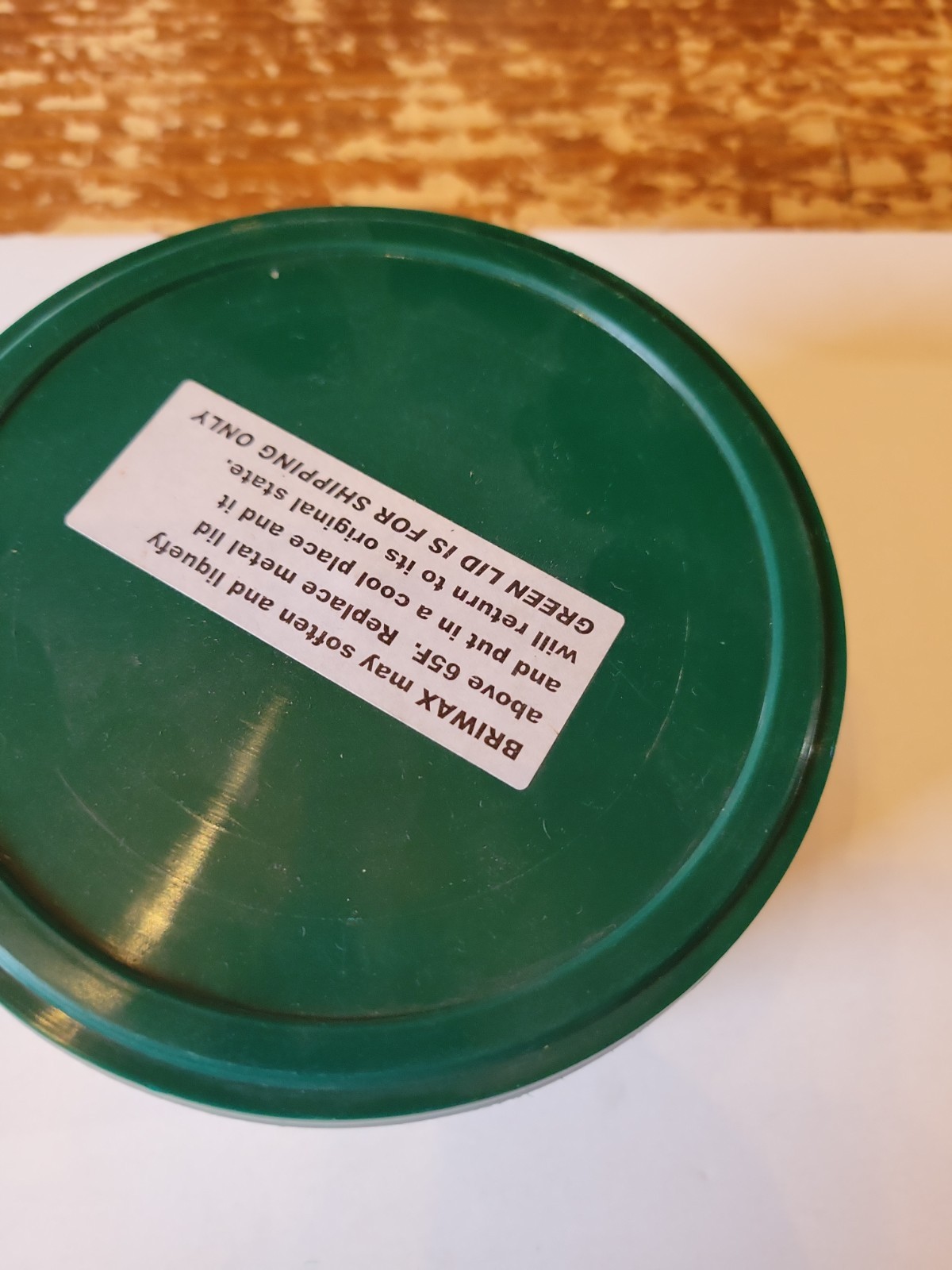 Original Wood Wax Polish by Briwax 16 Oz Golden Oak