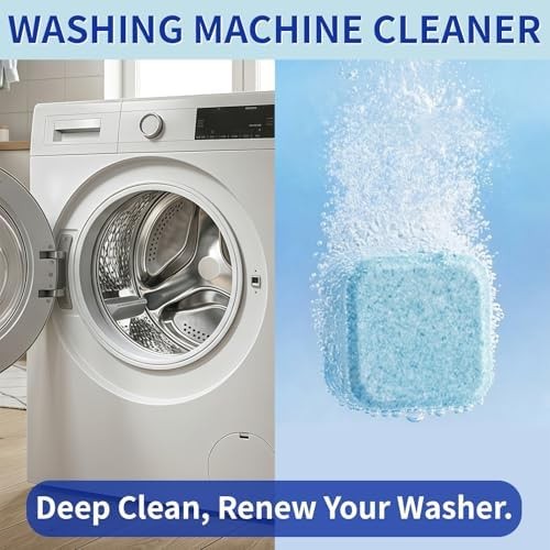 Washing Machine Cleaner Tablets for Pet Owners -24Pack, Deep Clean Descaler,T…