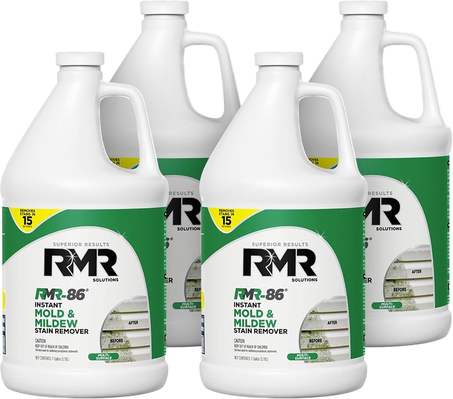 RMR-86 Scrub Free Mold Stain Remover – Fresh Scent, 4 Pack