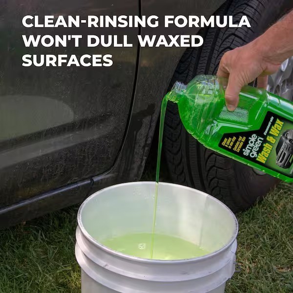 Simple Green 67oz. Car Wash & Wax w/ Real Carnauba Wax Concentrate Multi Purpose
