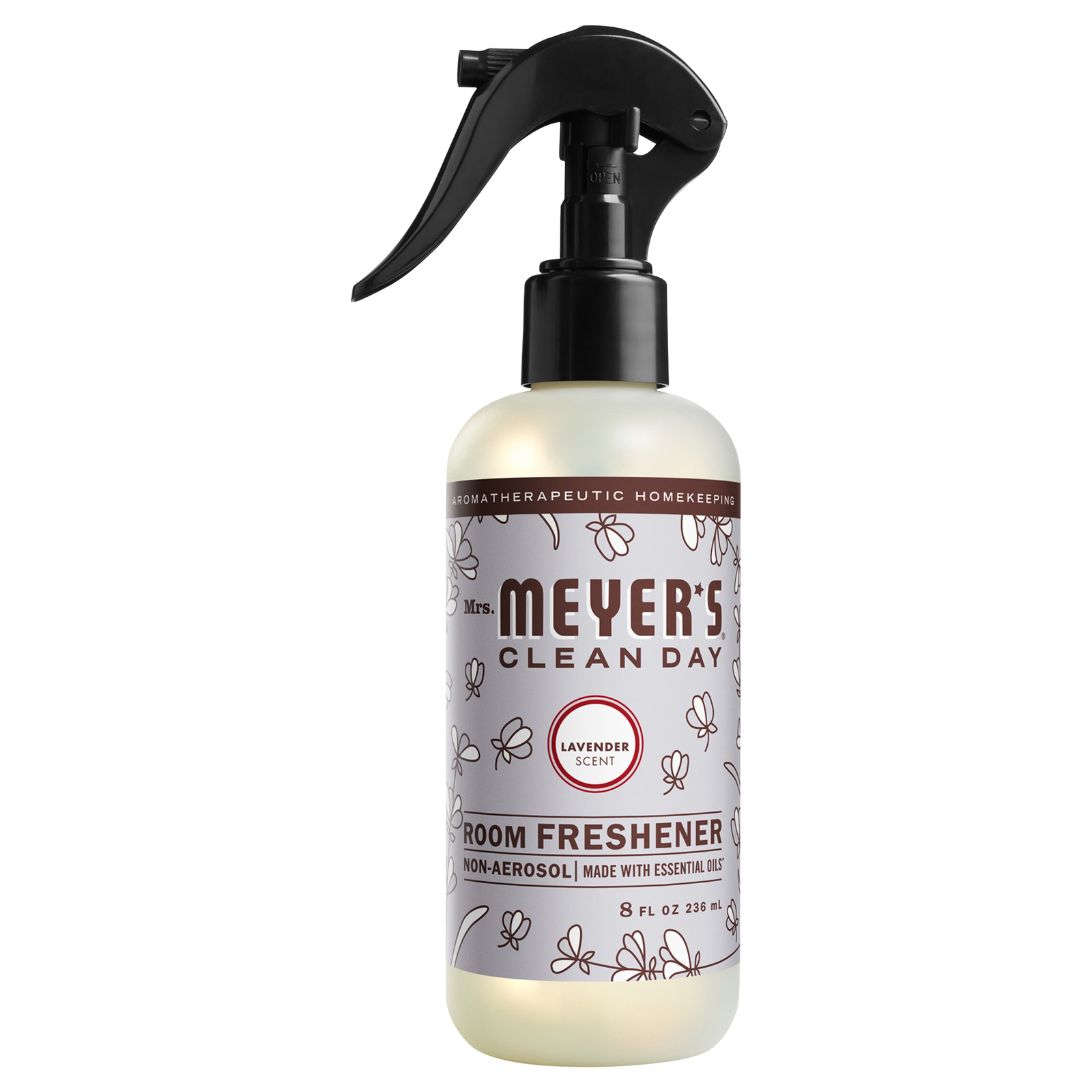 Mrs. Meyer’s Clean Day Room Freshener Lavender 8 oz (Pack of 6)