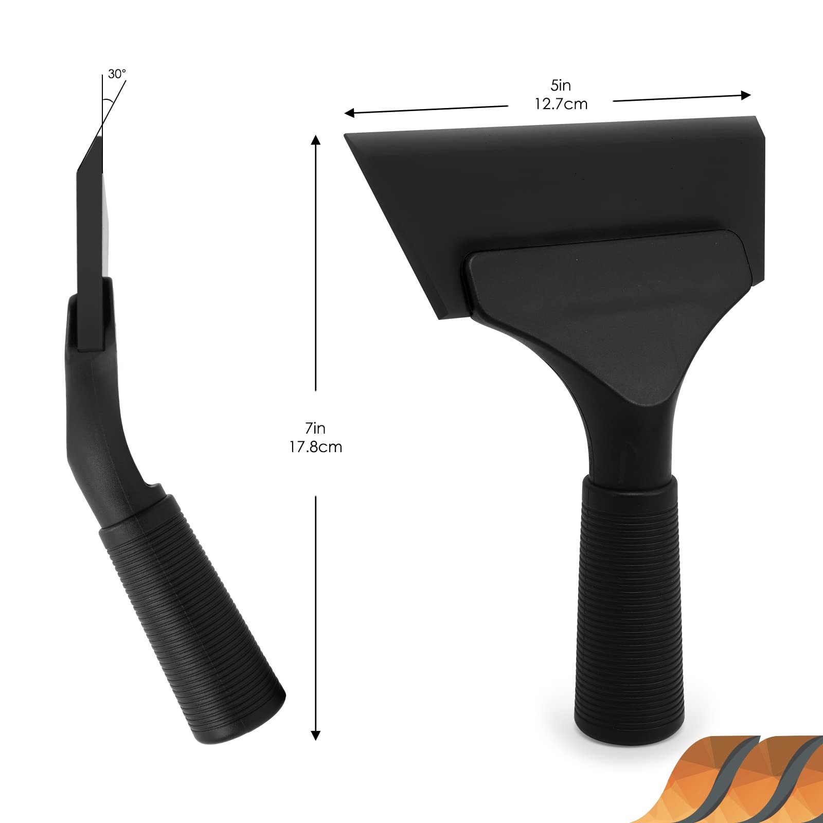 Small Squeegee 5 inch Rubber Window Tint Windshield Scraper for Car,Glass, Mi…
