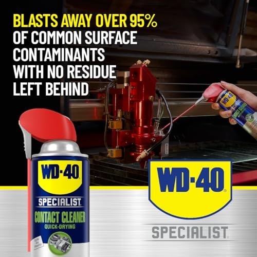 Contact Cleaner Spray 11 oz Electrical Cleaner Quick Drying Residue Free