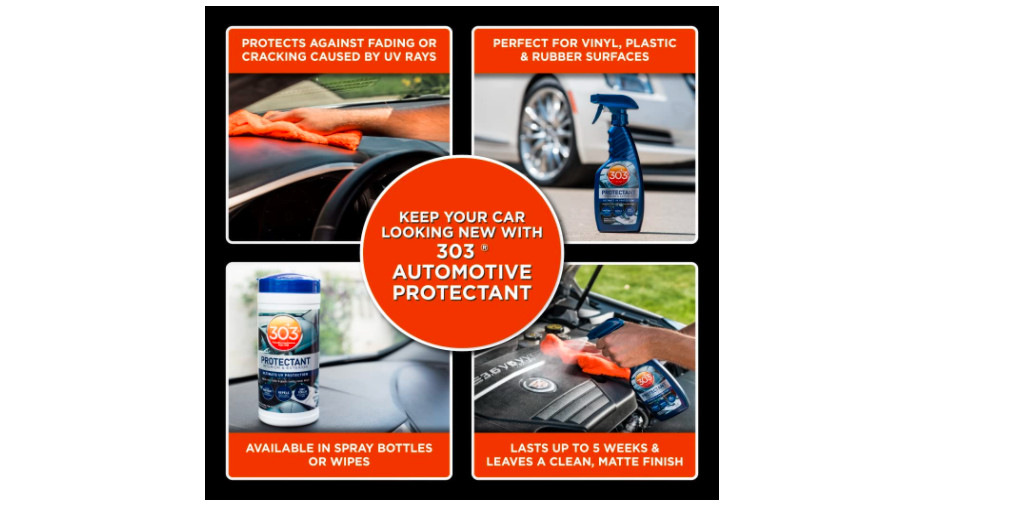 Car Protectant Interior Exterior Automotive Protect Spray UV Protection Restorer