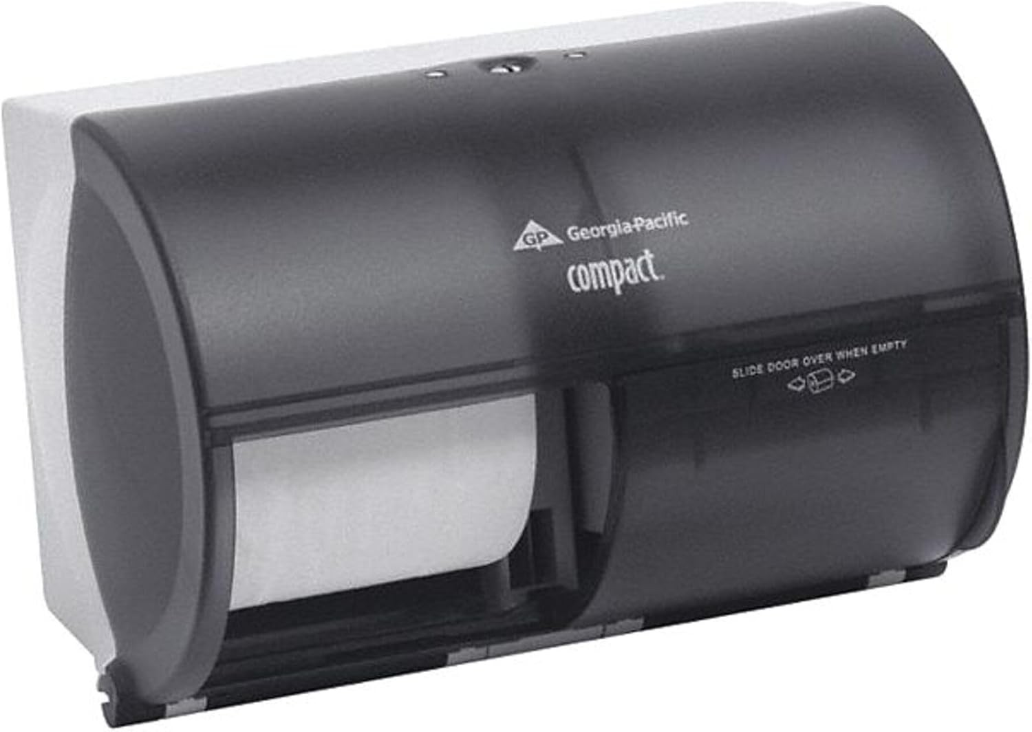 Compact Side-by-Side Dispenser and Angel Soft Professional Series Compact Prem