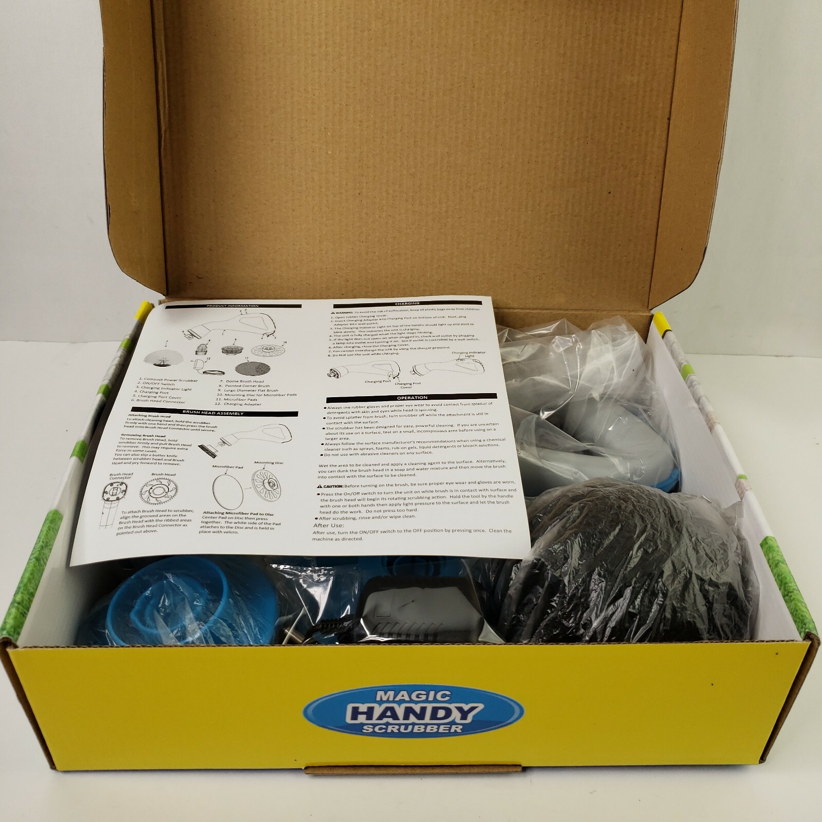 Magic Handy Scrubber Cordless Electric Cleaning Brush