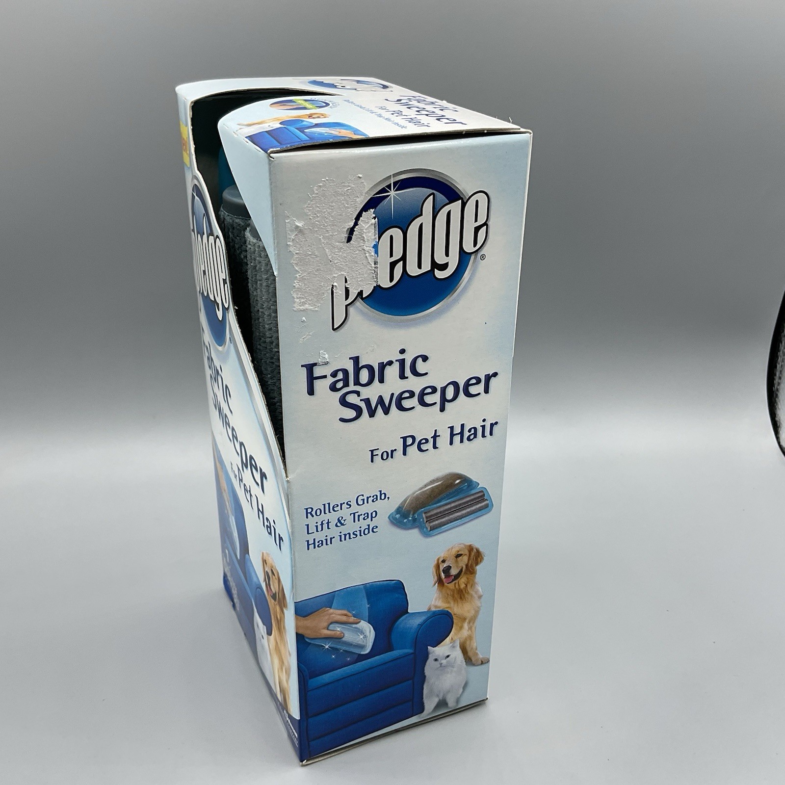 Pledge Pet Hair Fabric Sweeper Multi Use Discontinued New In Box