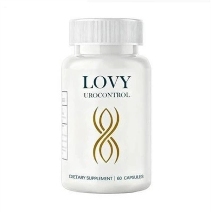 Lovy Urocontrol Capsules, Bladder Health Supplement, Maximum Strength Formula US